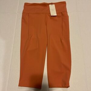 CALIA  Women’s Size S PowerMove High Rise Knee Crop Tights -Apricot Aura